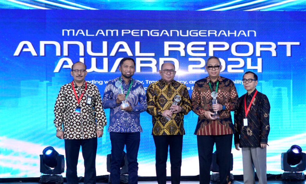 Bukit Asam Raih Juara I Kategori Perusahaan Go Publik Non Keuangan di Annual Report Awards 2024