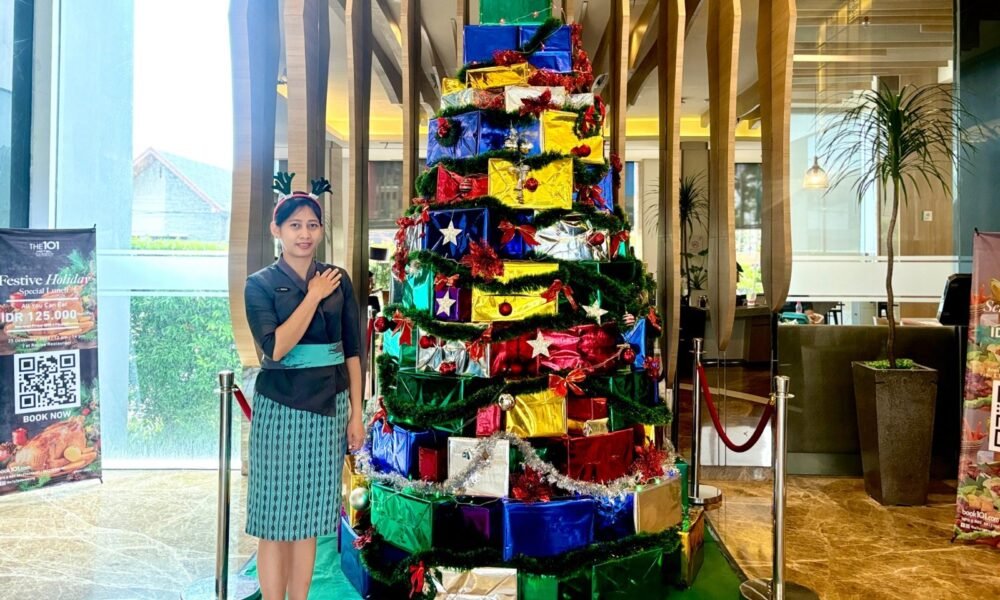 The 1O1 Palembang Rajawali Hadirkan Promo Spesial dan Nuansa Festive Sambut Nataru 2025 Menyambut libur Natal dan Tahun Baru, The 1O1 Palembang Rajawali menghadirkan suasana festive dengan dekorasi modern serta rangkaian promo spesial untuk memberikan pengalaman akhir tahun yang hangat dan berkesan bagi para tamu.