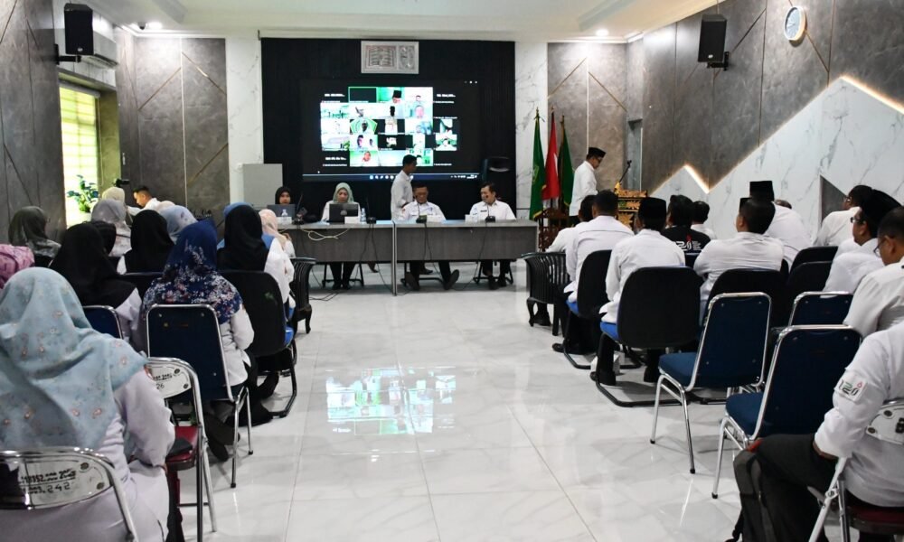 BMBPSDM Kemenag RI Sosialisasikan Indeks Layanan Keagamaan 2025 di Sumsel Kakanwil Kemenag Sumsel Syafitri Irwan membuka Sosialisasi Indeks Layanan Keagamaan Tahun 2025 yang digelar BMBPSDM Kemenag RI secara hybrid di Aula Kanwil Kemenag Sumsel, Selasa (30/12/2025).