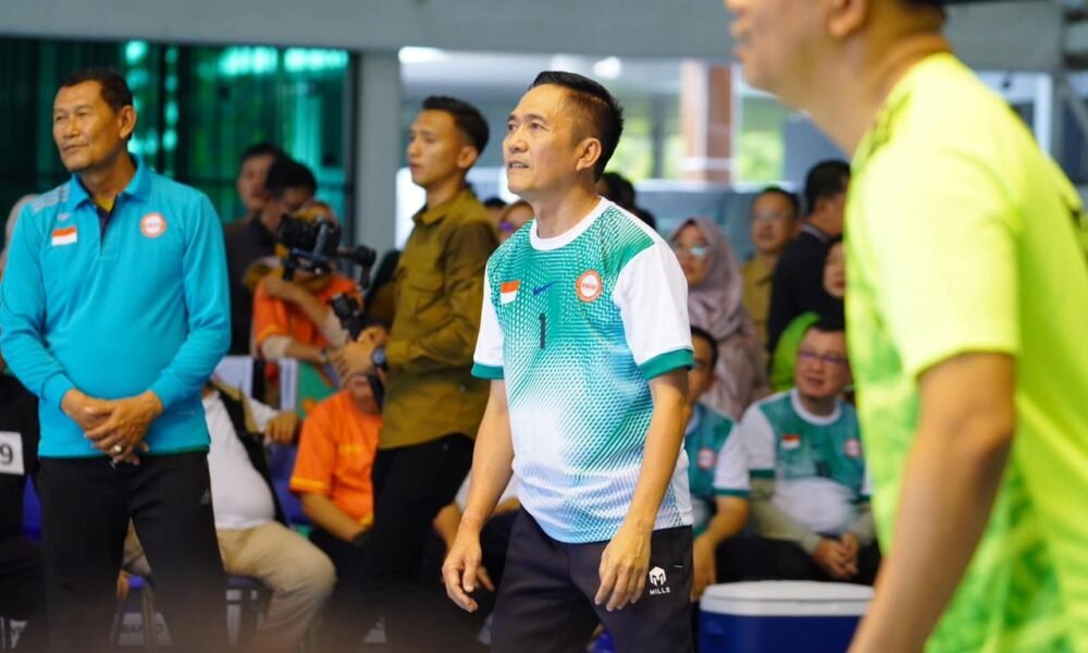 Wali Kota dan Wawako Palembang Turun Lapangan di Penutupan Voli Walikota Cup 2025 Penutupan Turnamen Voli Walikota Cup 2025 di Palembang berlangsung meriah dengan laga ekshibisi antara Wali Kota H Ratu Dewa dan Wakil Wali Kota Prima Salam, Selasa (30/12/2024).