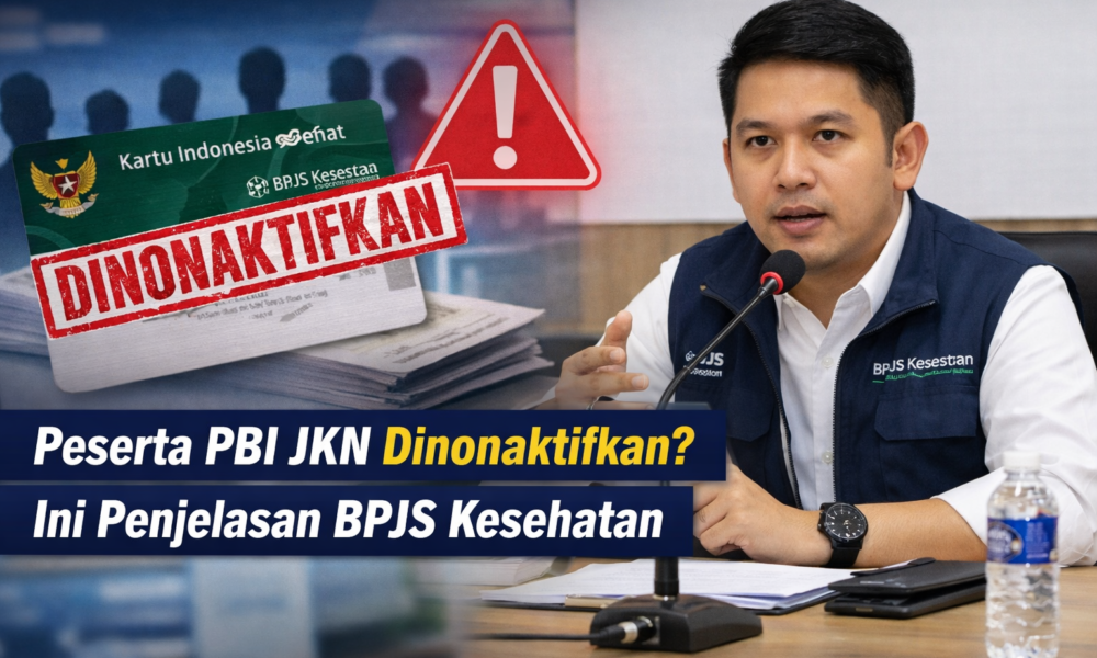 Peserta PBI JKN Dinonaktifkan, BPJS Kesehatan Ungkap Penyebab dan Solusinya Ilustrasi penonaktifan peserta PBI JKN. BPJS Kesehatan menegaskan status kepesertaan dapat diaktifkan kembali bagi masyarakat miskin dan rentan miskin yang memenuhi kriteria.