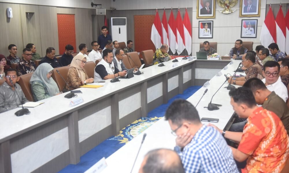 Sekda Sumsel Koordinasikan Percepatan Teknis Pembangunan Empat Flyover di Muara Enim Sekda Edward Candra Koordinasikan Percepatan Teknis Pembangunan Empat Flyover di Muara Enim