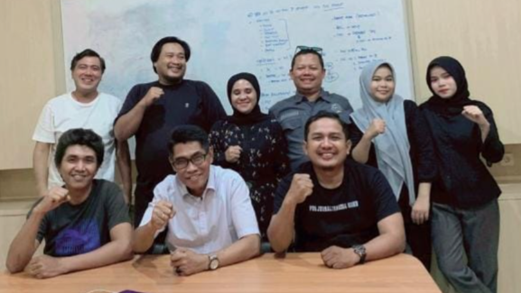 DPP PJS Sosialisasi Tahapan Pendaftaran Kontituen Dewan Pers ke DPD PJS Sumsel di Palembang
