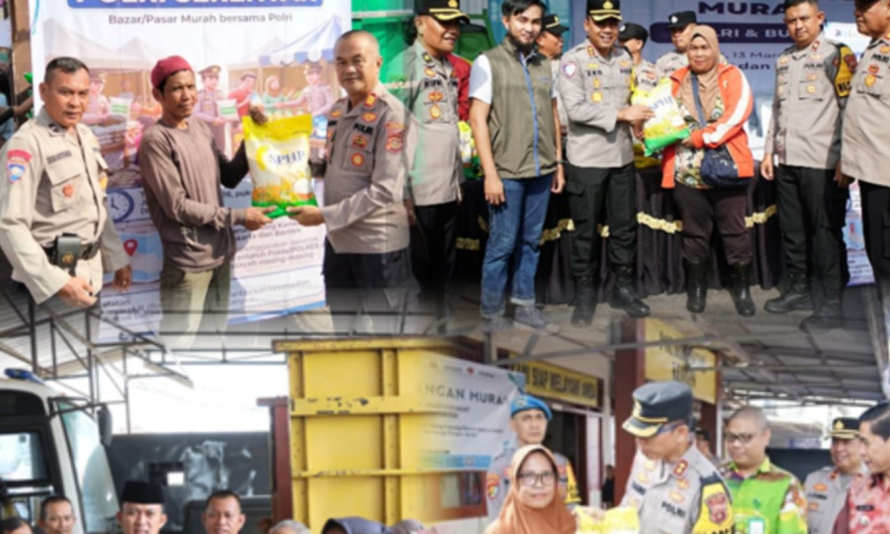 Gerakan Pangan Murah Serentak Polda Sumsel di 47 Titik, 18.900 Warga Beli Beras Murah Gerakan Pangan Murah Serentak Polda Sumsel di 47 Titik, 18.900 Warga Beli Beras Murah