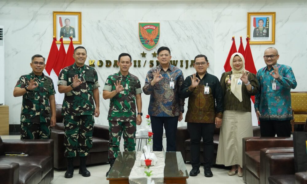 Perkuat Sinergi Membangun Wilayah, Pangdam II/Sriwijaya Terima Audiensi Bank BSI Perkuat Sinergi Membangun Wilayah, Pangdam II/Sriwijaya Terima Audiensi Bank BSI