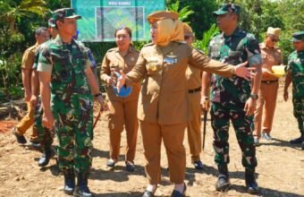 Tinjau Progres Pembangunan Yon TP 947/PA Musi Rawas, Pangdam II/Sriwijaya: Perkuat Pertahanan Wilayah