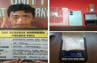 Edarkan Sabu-Sabu dalam Kebun Sawit, Petani di PALI Dibekuk dalam Pondok