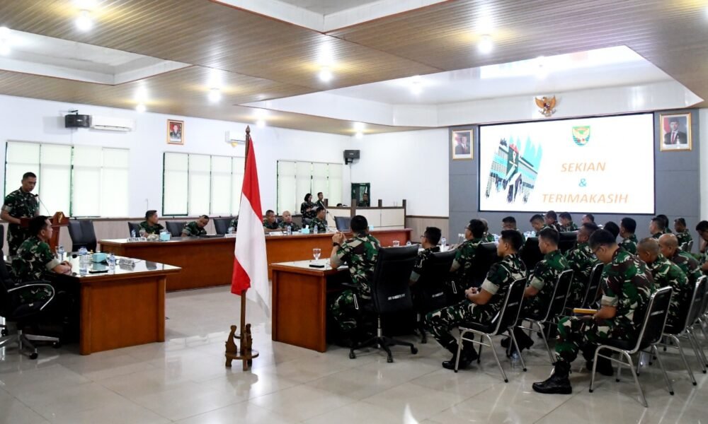 Audit Kinerja Itdam II/Swj Dorong Korem 044/Gapo Semakin Transparan dan Akuntabel Audit Kinerja Itdam II/Swj Dorong Korem 044/Gapo Semakin Transparan dan Akuntabel