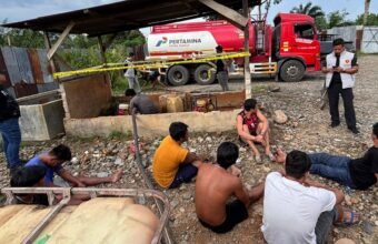 Penimbunan BBM Subsidi di Musi Rawas Dibongkar Polda Sumsel, Amankan Tangki Pertamina Patra Niaga, 12 Orang Ditangkap