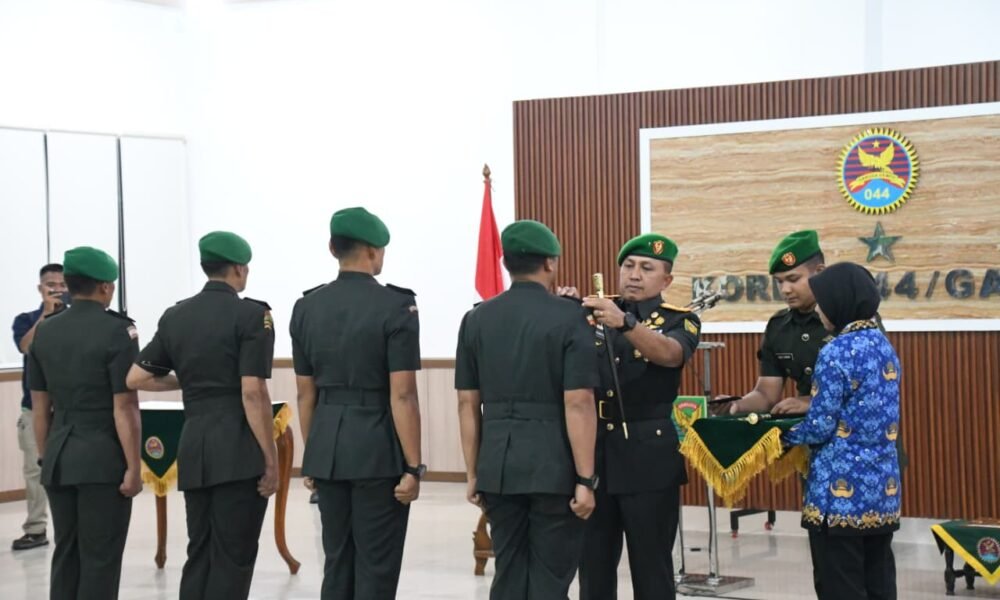 Dinamika Organisasi, Dua Dandim di Jajaran Korem 044/Gapo Resmi Berganti Dinamika Organisasi, Dua Dandim di Jajaran Korem 044/Gapo Resmi Berganti