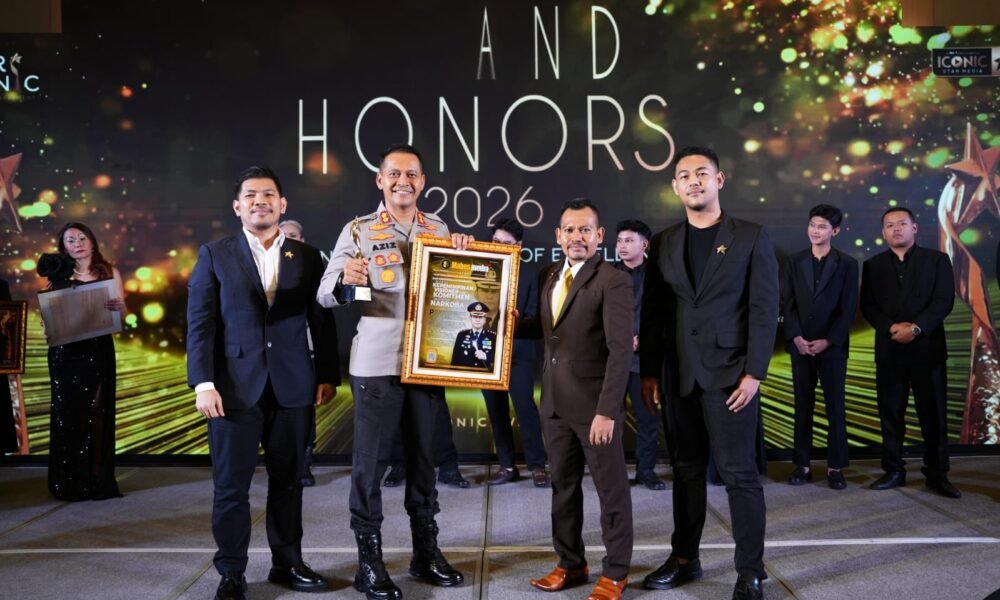 Wujudkan Keamanan Nasional, Kinerja Kapolres Empat Lawang Diganjar Star Iconic Award 2026