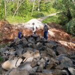 Ground Breaking Jembatan Beton Tungku Jaya II: Bakti Kodim 0403/OKU untuk Rakyat
