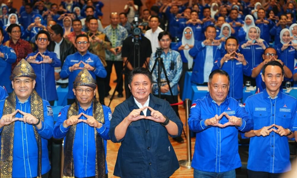 Gubernur Sumsel Herman Deru Apresiasi Kepemimpinan Cik Ujang di Partai Demokrat Gubernur Sumsel Herman Deru Apresiasi Kepemimpinan Cik Ujang di Partai Demokrat