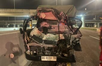 Kecelakaan Maut di Tol Indralaya–Palembang 3 Tewas, Polisi Kejar Kendaraan Misterius yang Kabur