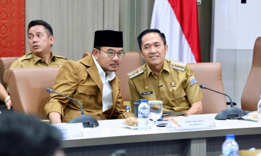 Bentuk Satgas Terpadu Atasi Banjir Palembang, Wali Kota Kini Bisa Koordinasi dengan OPD Provinsi Bentuk Satgas Terpadu Atasi Banjir di Palembang, Wali Kota Kini Bisa Koordinasi dengan OPD Provinsi
