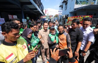 Dukung Kesejahteraan Driver Ojol, Ratu Dewa Hadiri Peresmian Kedai ADO dan Siapkan 500 SIM Gratis