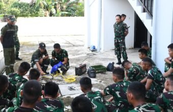 Pembekalan Welding, Korem 044/Gapo Tingkatkan Kapabilitas Prajurit Yon TP 950