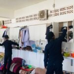 Rutan Kelas I Palembang Laksanakan Apel, Ikrar Bersama dan Penggeledahan Gabungan Bersama APH Rutan Palembang Geleda Kamar Hunian Bersama APH, Wujudkan Pemasyarakatan Bersih dari Handphone Ilegal dan Narkoba