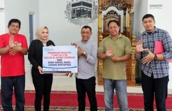 Dekat dengan Masyarakat, Bank Sumsel Babel Salurkan Bantuan CSR untuk Fasilitas Keagamaan
