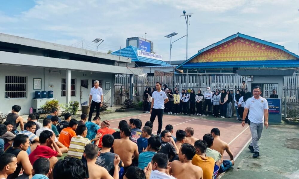 Rutan Palembang Gelar Kegiatan Sapa Kasih Bersama Warga Binaan