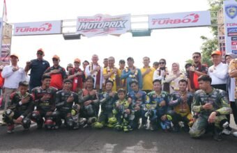 Implementasi Presisi Polri, Kapolda Sumsel Sukseskan Gelaran Nasional Final Race Kejurnas Motoprix Lahat ⠀