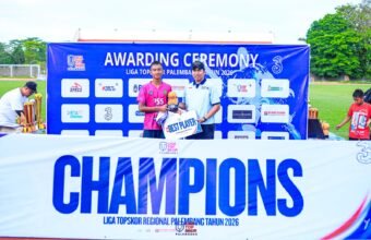 SSB PSS Raih Runner Up Liga Top Skor Regional Palembang 2026, Abqory Sheva Jadi Best Player