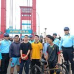 Sinergi Jaga Ketertiban Publik, Polda Sumsel Kawal Aktivitas Warga di Ruang Terbuka Hijau
