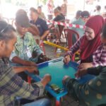Media online SRIWIJAYATERKINI.CO yang ikut memeriahkan lomba Gaple yang diwakili oleh Direktur SRIWIJAYATERKINI.CO, Yulie Afriyani, yang berpasangan dengan M Aditya Pratama dari Divisi Social Media Officer SRIWIJAYATERKINI.CO. (Foto: DIT/Sriwijayaterkini.co)