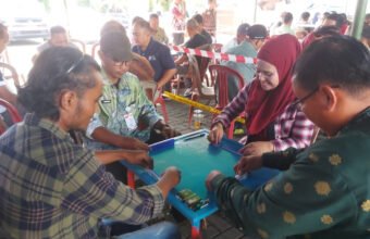 Media online SRIWIJAYATERKINI.CO yang ikut memeriahkan lomba Gaple yang diwakili oleh Direktur SRIWIJAYATERKINI.CO, Yulie Afriyani, yang berpasangan dengan M Aditya Pratama dari Divisi Social Media Officer SRIWIJAYATERKINI.CO. (Foto: DIT/Sriwijayaterkini.co)