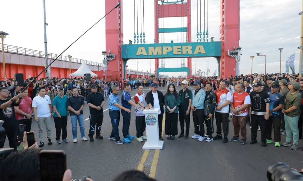 Car Free Day Resmi Diluncurkan, Palembang Menuju Kota Sehat dan Lebih Modern