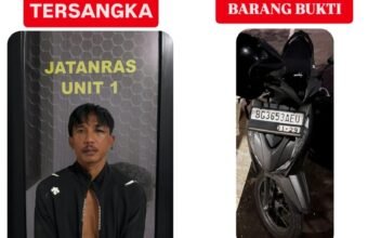 Buron Sejak 2025, Pelaku Curanmor Akhirnya Dibekuk Jatanras Polda Sumsel di Mariana Banyuasin
