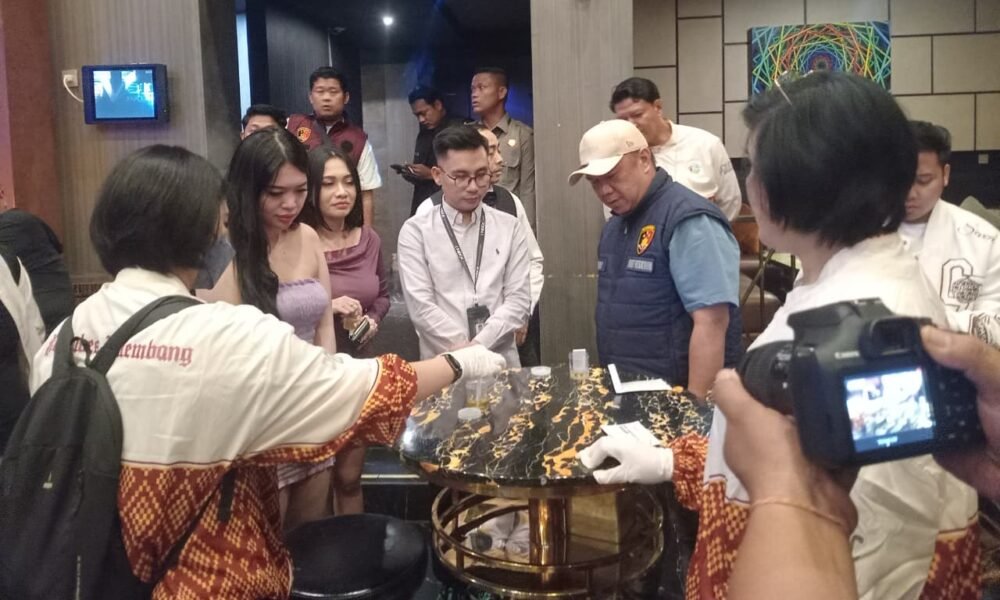 Geruduk THM Elite di Kota Palembang, Polisi Langsung Tes Urine, Hasilnya? Polisi Geruduk Tempat Hiburan Malam Elite di Kota Palembang, Hasilnya?