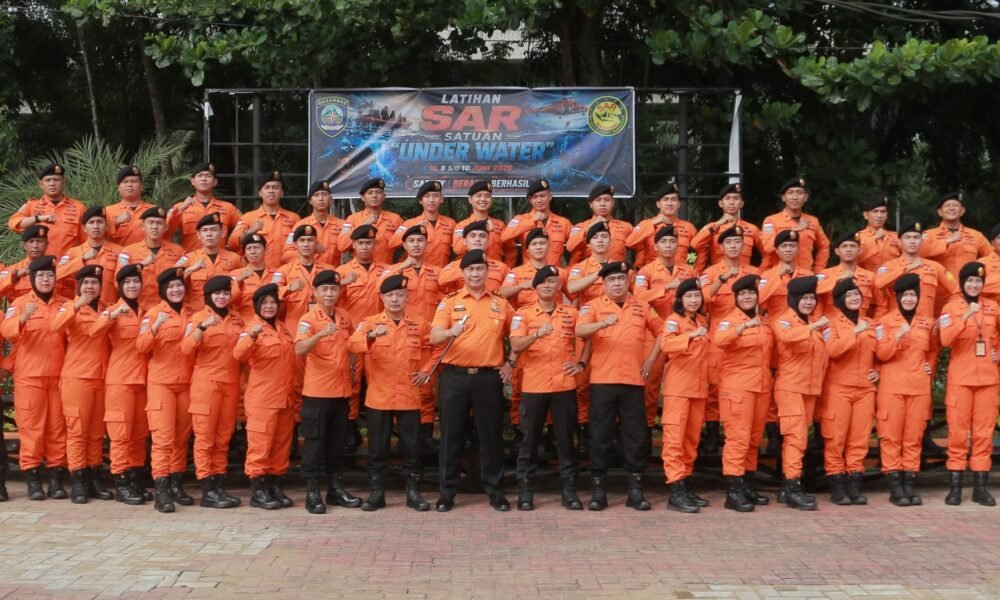 Buka Latihan Satuan Under Water Tahun 2026, Kepala Kantor SAR Palembang: Tingkatkan Kemampuan Personel