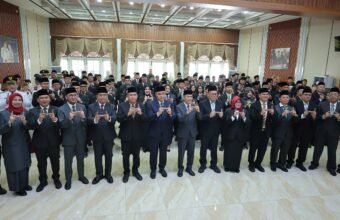 Penataan birokrasi besar-besaran kembali dilakukan Walikota Palembang, H. Ratu Dewa. Bertempat di Rumah Dinas Walikota Palembang pada Jumat (26/6/2026). (Foto: Yulie/Istimewa)