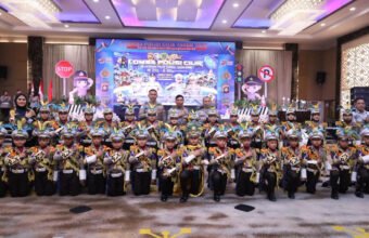 Kegiatan yang menjadi bagian dari rangkaian peringatan Hari Bhayangkara ke-80 tersebut sukses mempertemukan 17 kontingen Polisi Cilik dari seluruh Polres dan Polrestabes jajaran Polda Sumsel di Gedung Golden Sriwijaya Palembang, Kamis (25/6/2026). (Foto: Edho/Sriwijayaterkini.co)