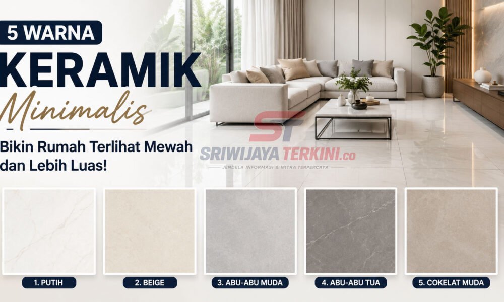 5 Warna Keramik Minimalis yang Bikin Rumah Terlihat Mewah dan Lebih Luas, Nomor 3 Jadi Favorit Banyak Orang 5 Warna Keramik Minimalis yang Bikin Rumah Terlihat Mewah dan Lebih Luas. (Foto: istimewa)