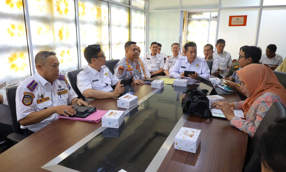 Asisten II Setda Palembang Pimpin Rapat Koordinasi, Transportasi Umum Jadi Prioritas Pembenahan