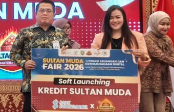 Bank Sumsel Babel Bersama OJK Sumsel Luncurkan Kredit Sultan Muda 2026. (Foto: Yulie/nara.sriwijayaterkini.id)