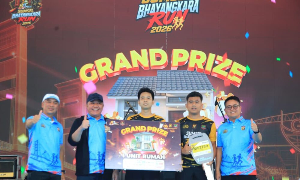 Gubernur Herman Deru Apresiasi Sumsel Bhayangkara Run 2026 sebagai Wadah Memperkuat Sinergi Polri dan Masyarakat