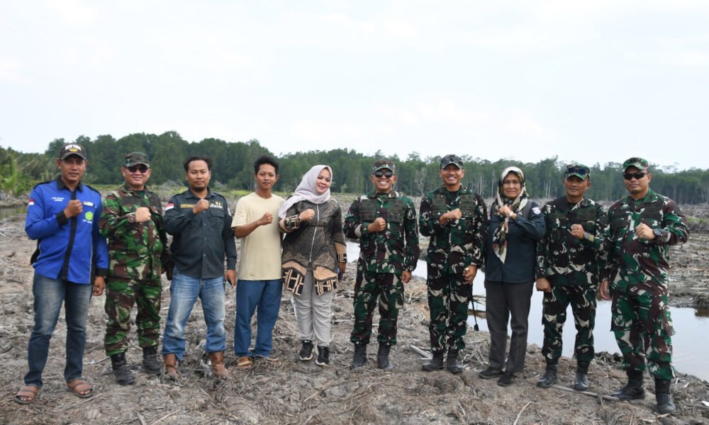 Dari Lahan Tidur Menjadi Sawah Produktif, Danrem 044/Gapo Kawal Program Strategis Pemerintah