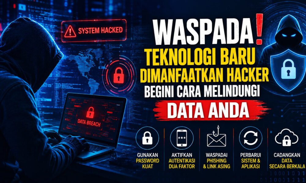 Waspada! Teknologi Baru Dimanfaatkan Hacker, Begini Cara Melindungi Data Anda