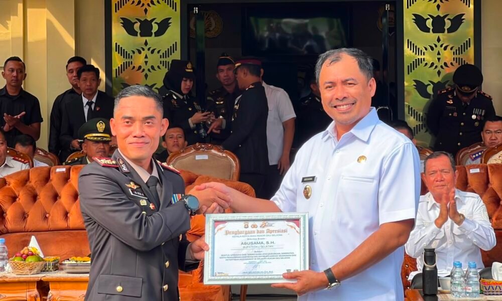 Momentum Hari Bhayangkara ke-80, Polres OKU Selatan Tegaskan Komitmen Jaga Kepercayaan Rakyat