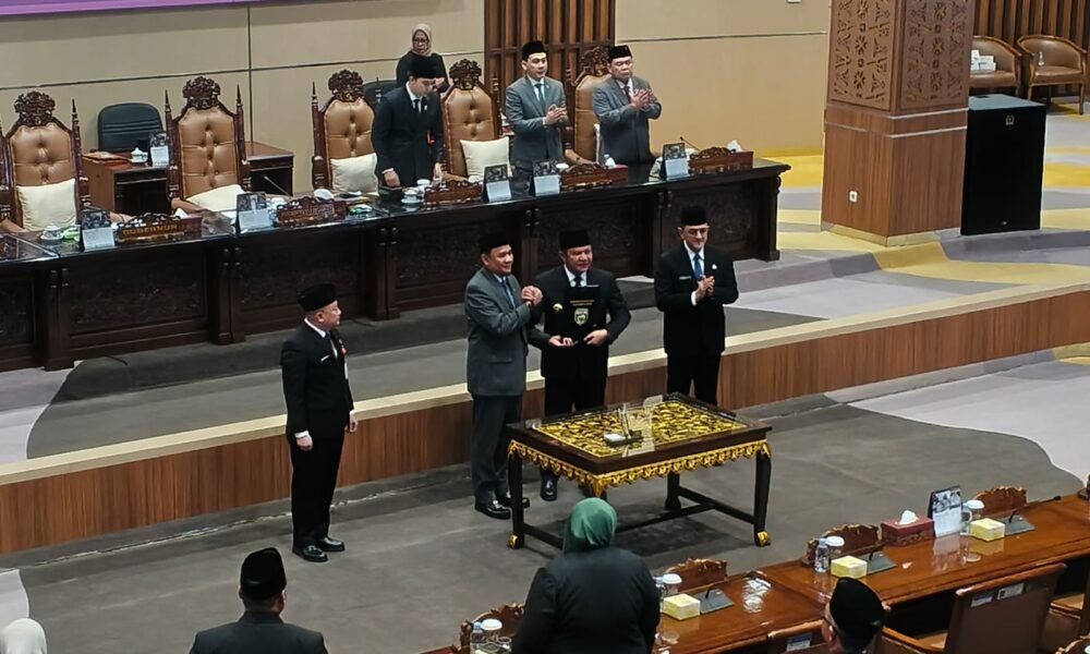 Rapat Paripurna ke-XXXVII, DPRD Sumsel Sahkan Raperda Pertanggungjawaban APBD 2025