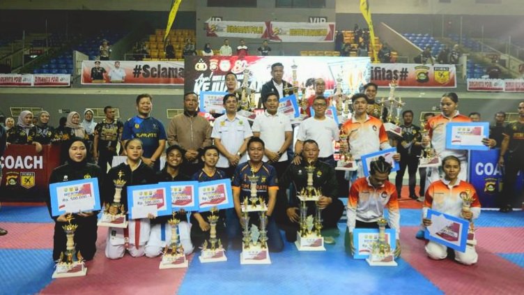 Lahirkan Generasi Emas, Ini Daftar Juara Best of The Best Kejuaraan Karate Kapolda Cup Sumsel 2026