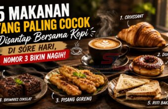 5 Makanan yang Paling Cocok Disantap Bersama Kopi di Sore Hari, Nomor 3 Bikin Nagih.(Foto: Dok nara.sriwijayaterkini.id)