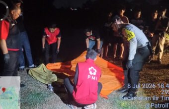 Miris, Remaja di Palembang Tewas Tenggelam di Danau Golf saat Cari Remis. (Foto: istimewa)