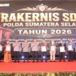 Kapolda Sumsel Buka Rakernis SDM 2026, Tekankan Integritas dan Adaptasi AI untuk Wujudkan Polri Presisi