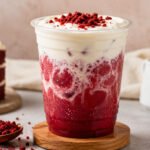 Ren & Reina Akan Menemani Tamu Menikmati Japanese Street Food di fave+ hotel Palembang Red Velvet Drink berhasil mencuri perhatian para pecinta kuliner dan penikmat minuman manis. (Foto: istimewa)