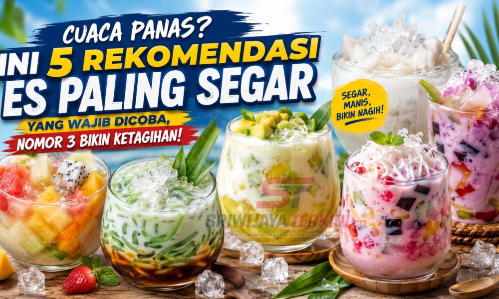 Ilustrasi gambar rekomendasi es paling segar. (Foto: Dok nara.sriwijayaterkini.id)
