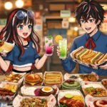Ren & Reina Akan Menemani Tamu Menikmati Japanese Street Food di fave+ hotel Palembang Ren dan Reina menikmati hidangan 60 Seconds to Tokyo. (Foto: istimewa)
